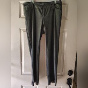 Old Navy Gray Stretch Low Waist Dress Pants Size 10